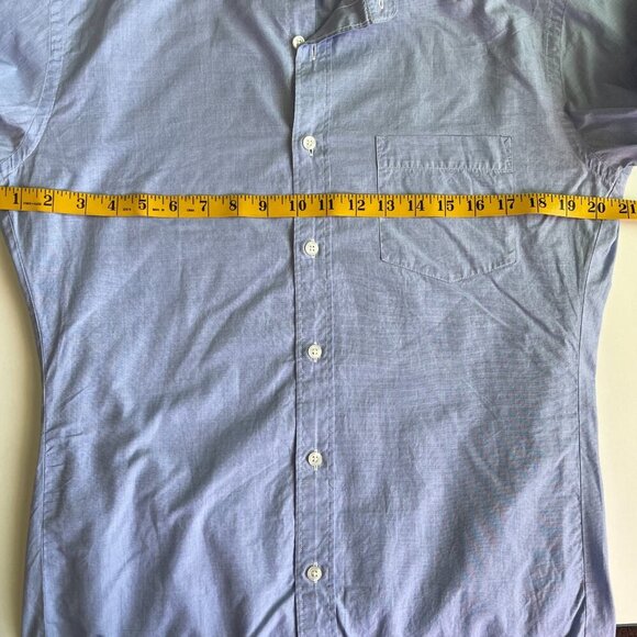 J.Crew Slim-fit Ludlow Premium Cotton Slim Fit Dress Shirt Blue Size L - Picture 5 of 5
